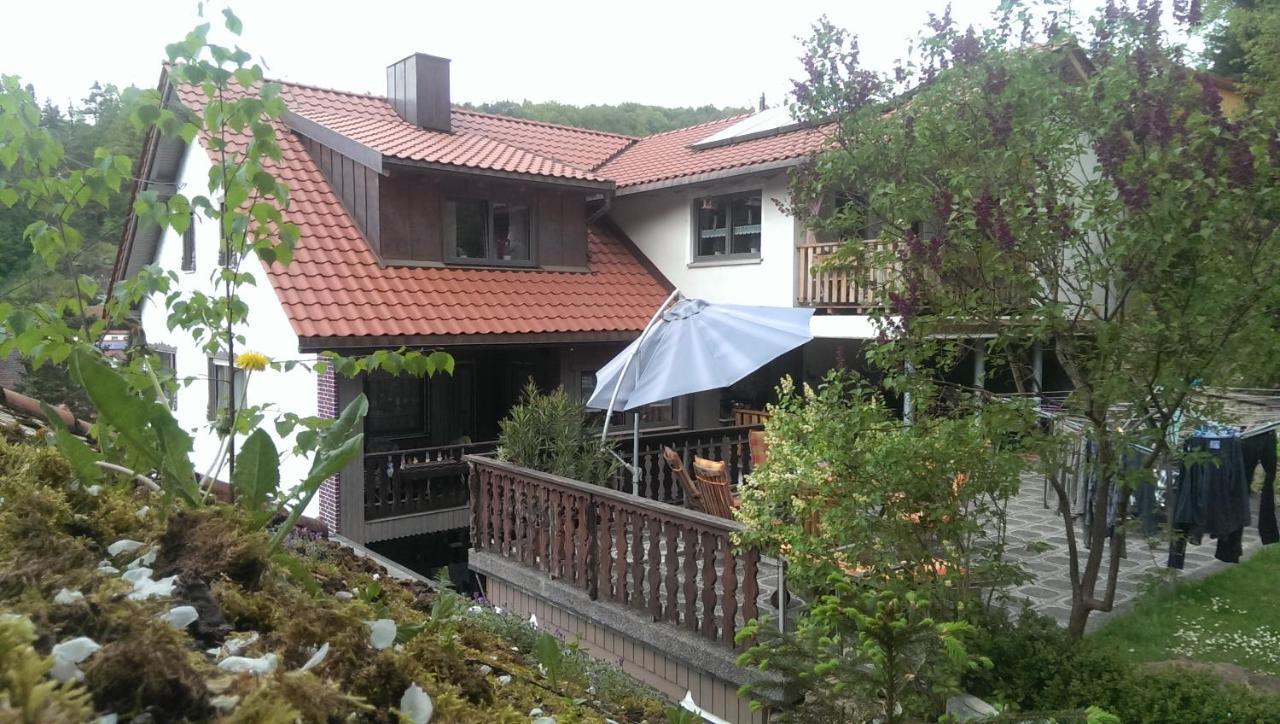 Pension Frauenschuh Hirschbach  Eksteriør bilde